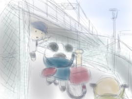 田無駅ガード下東駐輪場へ(1).jpg